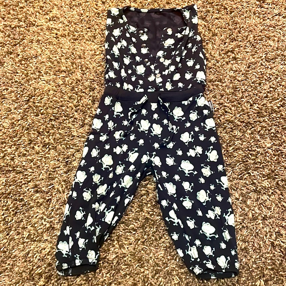 Jako-o frog patterned jumpsuit, size 68/74 (6-9 months)